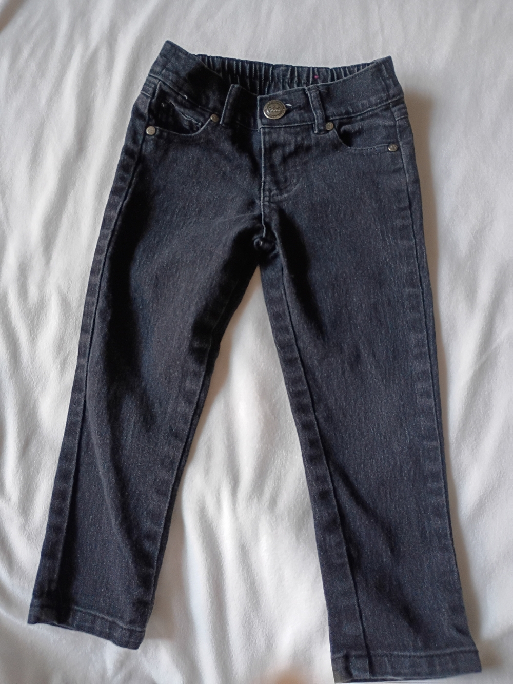 Beverly Hills Princess Girls Black Stretch Denim Jeans